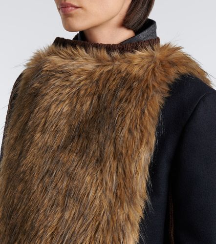 Chaqueta acanalada en mezcla de lana - Sacai - Modalova