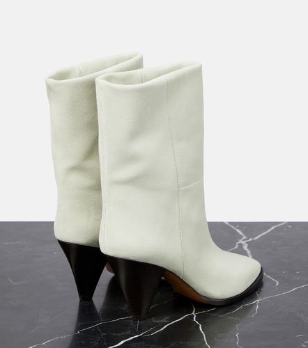 Rouxa suede ankle boots - Isabel Marant - Modalova