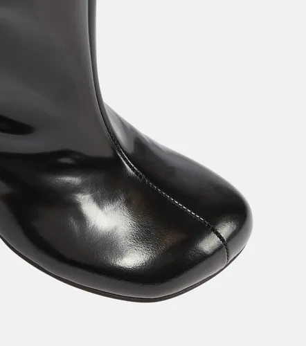Leather knee-high boots - Dries Van Noten - Modalova