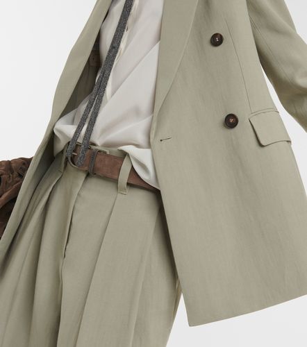 Double-breasted blazer - Brunello Cucinelli - Modalova