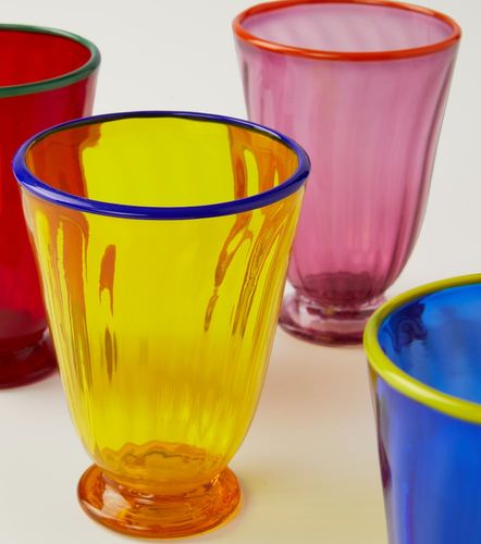 La DoubleJ Set de 4 vasos Rainbow - La DoubleJ - Modalova