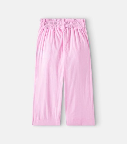 Pantalones de popelín de algodón - Monnalisa - Modalova