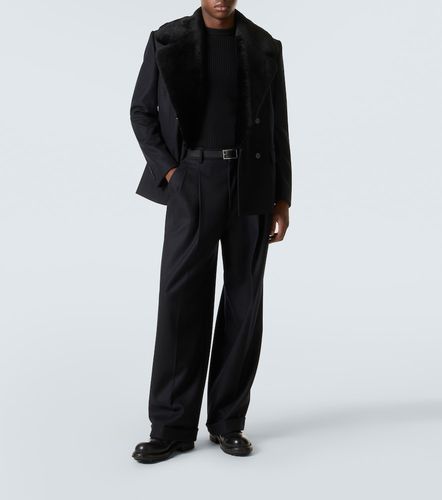 Virgin wool wide-leg pants - Dolce&Gabbana - Modalova