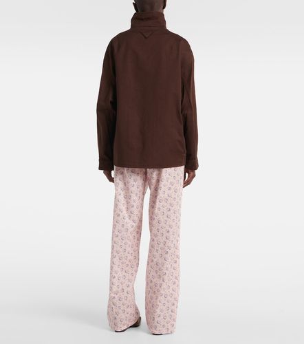 Prada Oversized cotton field jacket - Prada - Modalova