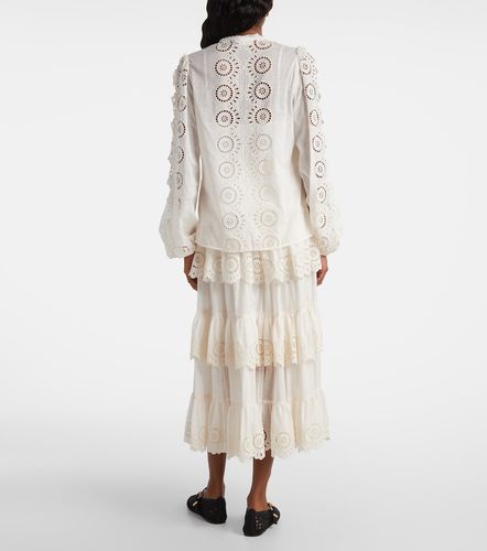 Bestickte Bluse Lucky aus Baumwolle - Zimmermann - Modalova