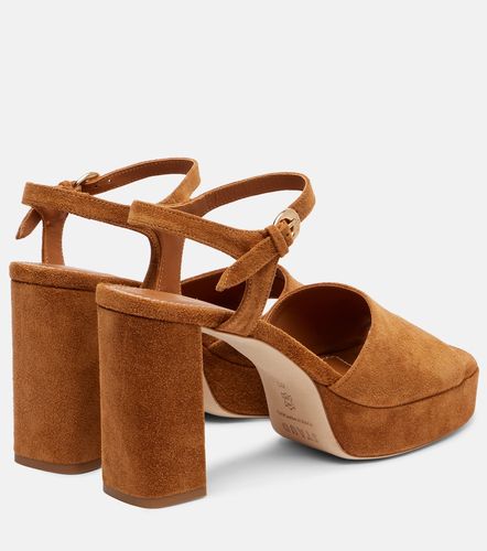 Jodie 105 suede platform sandals - Staud - Modalova