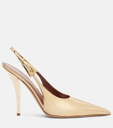 Slingback-Pumps Jessica 105 aus Metallic-Leder - Paris Texas - Modalova