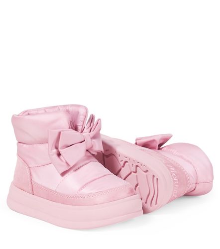Botines acolchados con lazo - Monnalisa - Modalova