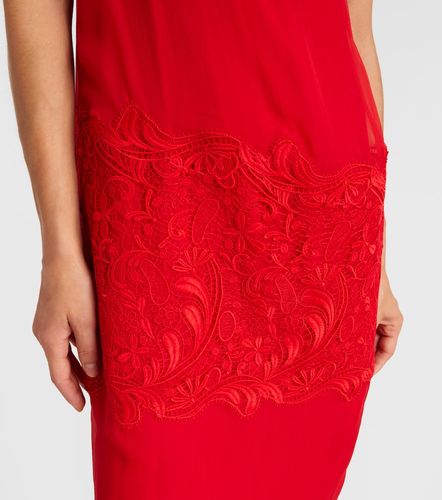 Ferragamo Abito midi in seta - Ferragamo - Modalova