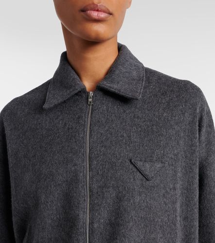 Blouson aus Wolle und Kaschmir - Prada - Modalova