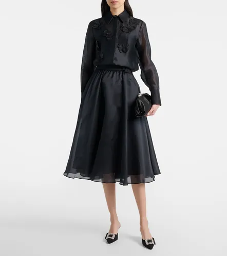 Max Mara Calle silk midi skirt - Max Mara - Modalova