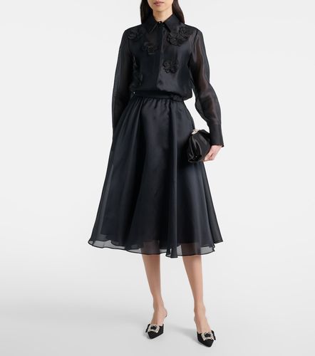 Max Mara Falda midi Calle de seda - Max Mara - Modalova