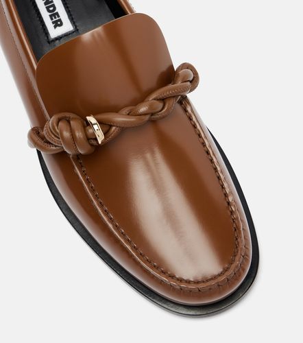 Jil Sander Tangle leather loafers - Jil Sander - Modalova