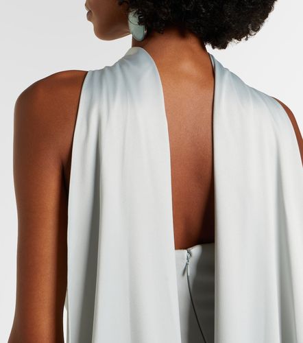 Abito lungo Cece in crêpe e satin - Solace London - Modalova