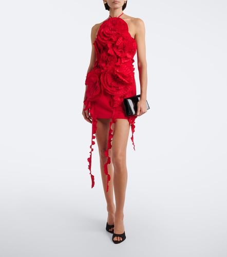 Blumarine Floral-applique minidress - Blumarine - Modalova
