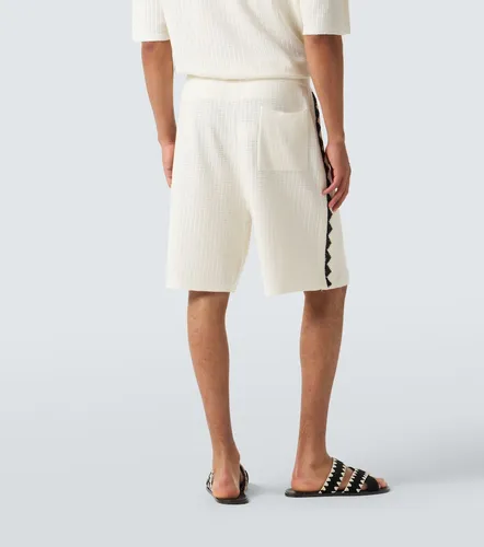 Crochet cotton and hemp Bermuda shorts - Commas - Modalova