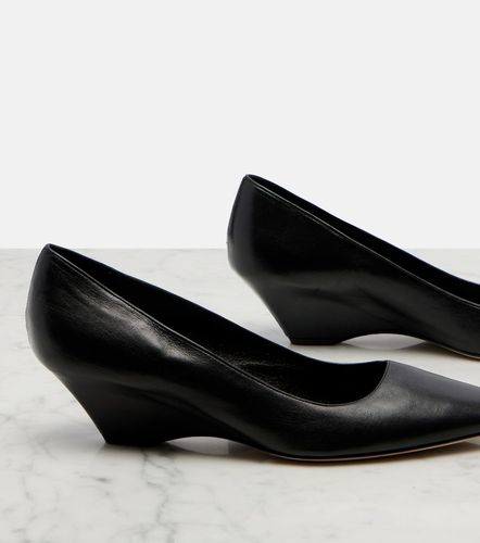 The Row Liisa leather wedges - The Row - Modalova