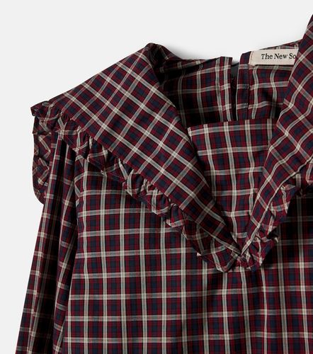 Blusa Orbit de algodón a cuadros - The New Society - Modalova