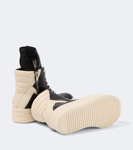 Geobasket leather high-top platform sneakers - Rick Owens - Modalova