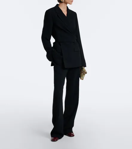 Chaqueta envolvente drapeada - Dries Van Noten - Modalova