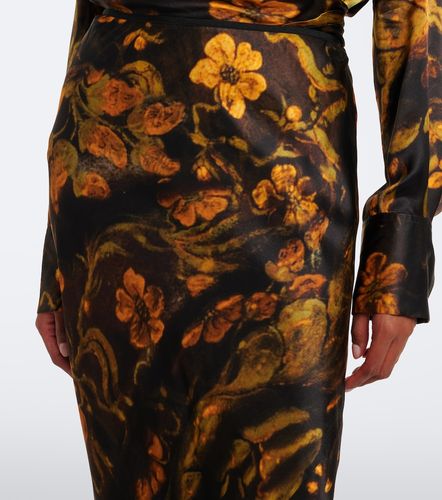 Slip-Rock aus Seidensatin - Dries Van Noten - Modalova