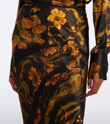Slip-Rock aus Seidensatin - Dries Van Noten - Modalova