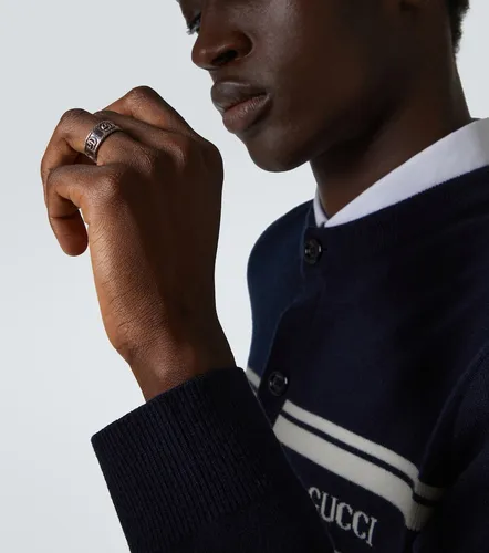 Gucci Anillo en plata de ley con GG - Gucci - Modalova