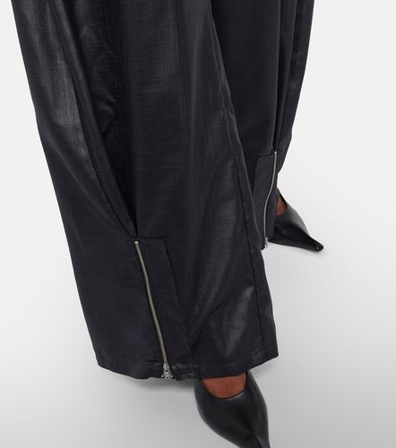Pantaloni a gamba larga con zip - Didu - Modalova