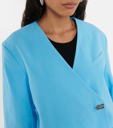 Ganni Blazer de algodón - Ganni - Modalova