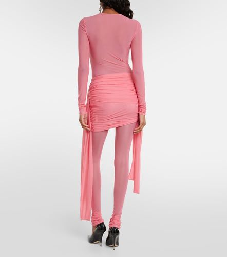 Blumarine Ruched jersey mini skirt - Blumarine - Modalova