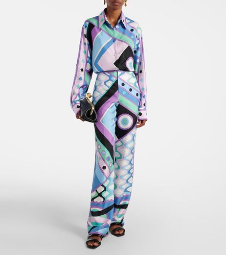 Camisa Vivara de sarga de seda - Pucci - Modalova