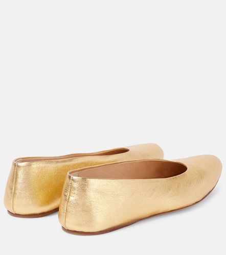 Andre metallic leather ballet flats - Gabriela Hearst - Modalova