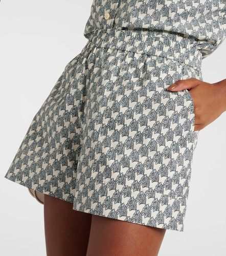 Cotton-blend poplin shorts - Tory Burch - Modalova