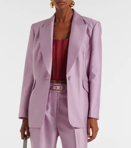 Tailored wool and silk jacket - Zimmermann - Modalova