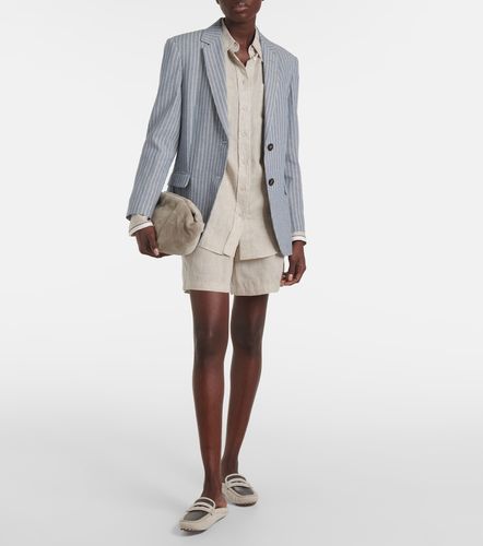 Monili suede driving mules - Brunello Cucinelli - Modalova