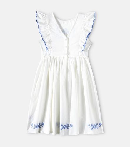 Vestido Nina de algodón bordado - C'era Una Volta - Modalova