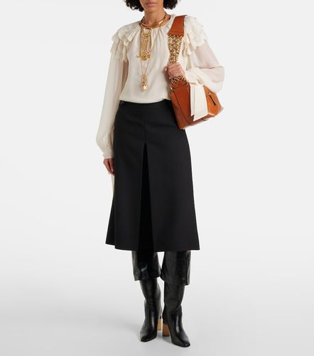 Chloe Ruffled silk blouse - Chloe - Modalova
