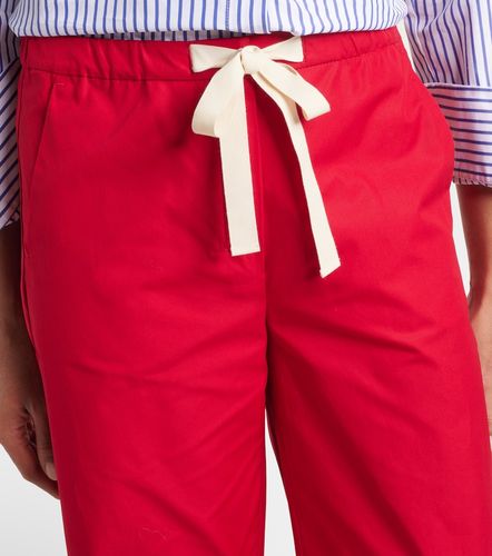 Argento cotton wide-leg pants - 'S Max Mara - Modalova