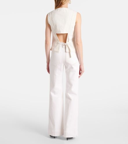 Victoria Beckham Chaleco de denim - Victoria Beckham - Modalova