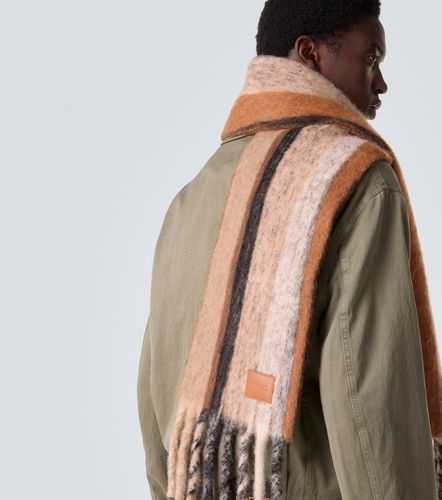 Alpaca and wool-blend jacquard scarf - Loewe - Modalova