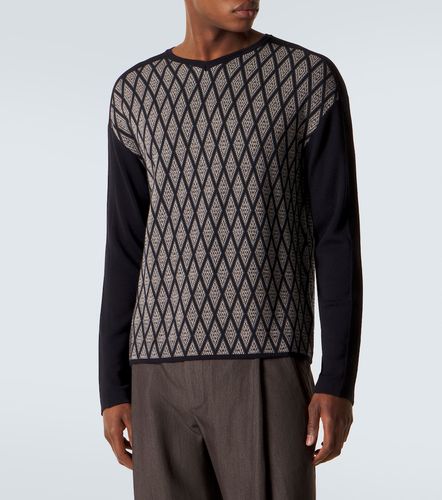 Pullover aus Wolle und Kaschmir - Giorgio Armani - Modalova