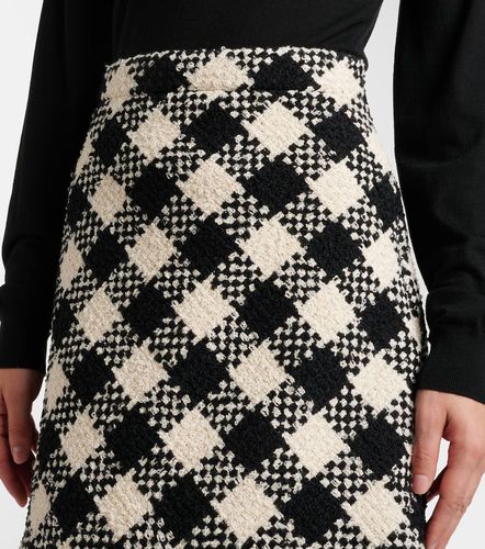 Cotton and wool-blend tweed miniskirt - Valentino Garavani - Modalova