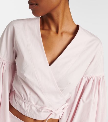 Top envolvente Paysan de popelín de algodón - Jacquemus - Modalova