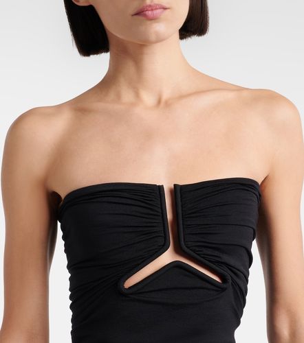 Cutout ruched strapless top - Rick Owens - Modalova