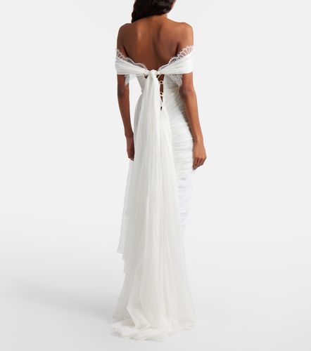 Bridal Robe Dalia aus Seide - Maria Lucia Hohan - Modalova