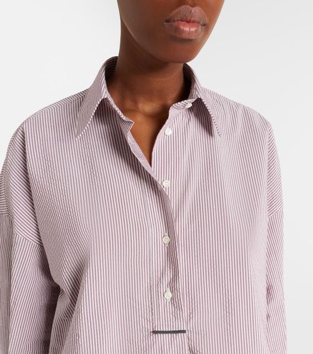 Top in misto cotone a righe - Brunello Cucinelli - Modalova