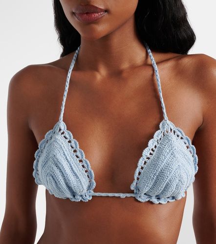 Top bikini in cotone crochet - Anna Kosturova - Modalova