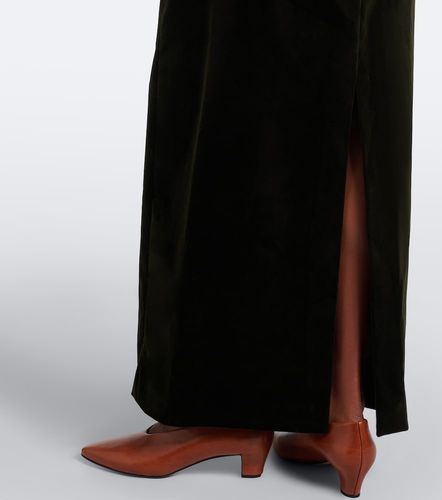 Abito lungo in velluto di cotone - Jil Sander - Modalova