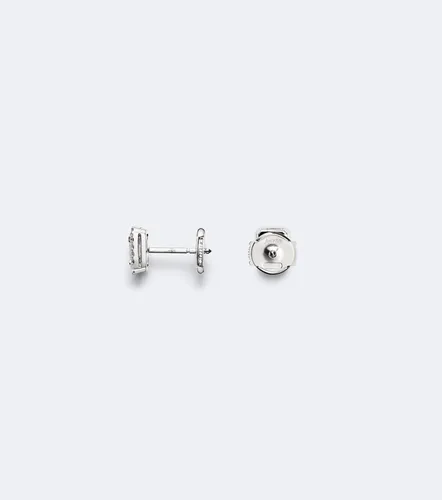 Joy 18kt white gold earrings with diamonds - Messika - Modalova