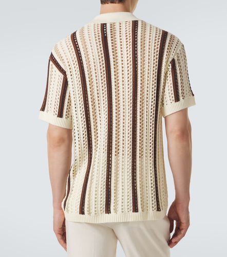 Camisa Pinto de croché de algodón a rayas - Frescobol Carioca - Modalova